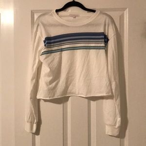 American Eagle Don’t Ask Why Long Sleeve Crop Top